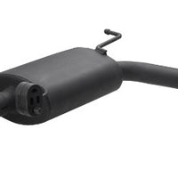 Audi A4 Rear Muffler 1 tip, oval, 145×75