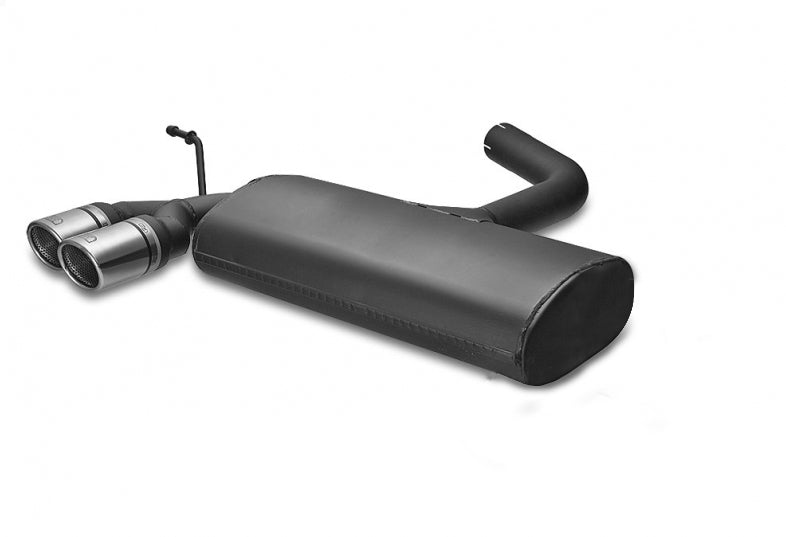 Audi A3 (8P) Sportback Rear Muffler 2 tips, round ¨70