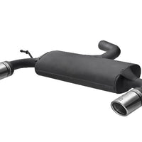 Audi A3 (8P) Hatchback 3D Rear Muffler 2 Duplex tips, round, ¨70