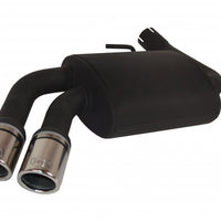 BMW E87 Rear Muffler 2 tips, round 70mm