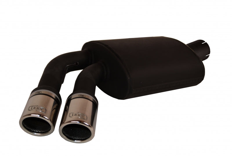 BMW E90 320D Rear Muffler 2 tips, round 70mm