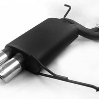 BMW Z4 Rear Muffler 2 Tips, Round 70mm