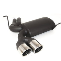 BMW Z4 Rear Muffler 2 Tips, Round 80mm