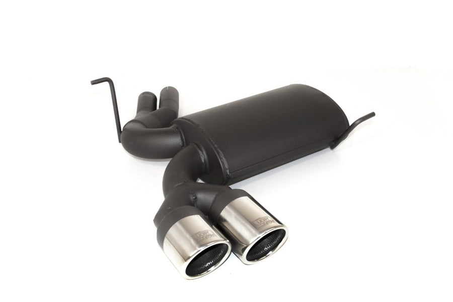 BMW Z4 Rear Muffler 2 Tips, Round 80mm