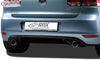 VW Golf 6 "GTI-Look" rear bumper insert UNPAINTED