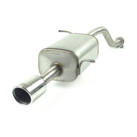 Ford Fiesta VIII Rear Muffler 1 tip, round 90mm (SS)