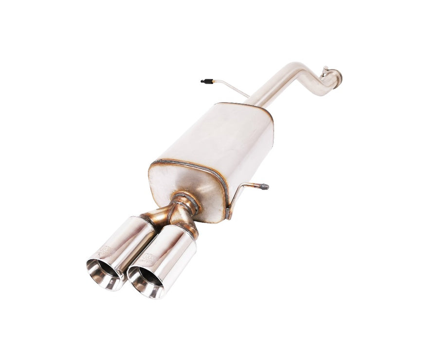 Ford Fiesta VII ST Rear Muffler 2 tips, Round 80mm(SS)