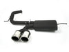 Ford Focus III Rear Muffler 2 tips, Round 100mm