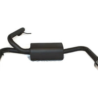 Ford Focus III 1.5 Ecoboost Rear Muffler 2 Duplex tips, Round 100mm