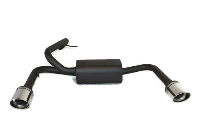 Ford Focus III 1.5 Ecoboost Rear Muffler 2 Duplex tips, Round 100mm