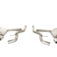 Mercedes E-Class Rear Muffler 4 Duplex Tips, Oval 220x80 (SS)