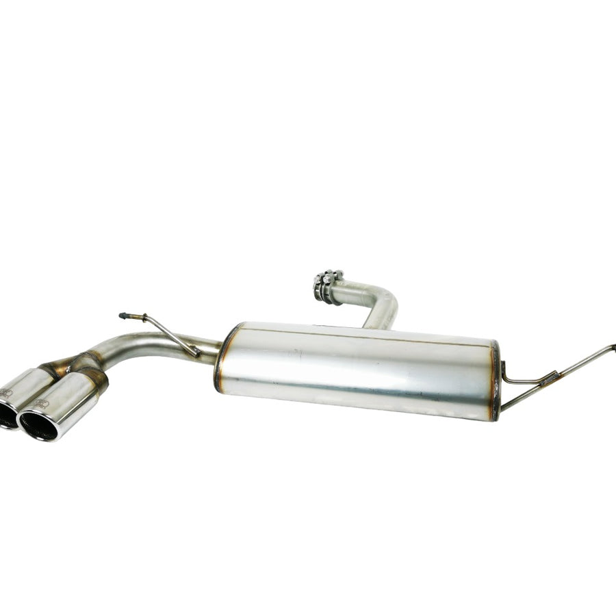 Seat Leon III Rear Muffler 2 Tips, Round 70mm (SS)