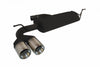 Seat Leon III Rear Muffler 2 Tips, Round 80mm