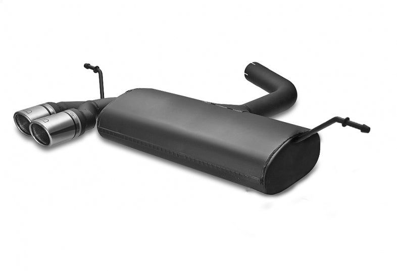 Volkswagen Golf V GTI Rear Muffler 2 Tips, Round 70mm