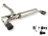 Toyota Yaris GR Rear Muffler Valved with electronics, Carbon Tips