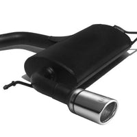 Volkswagen Golf VI Rear Muffler 1 Tip, Round 70mm