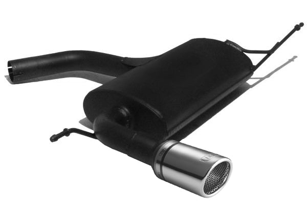 Volkswagen Golf VI Rear Muffler 1 Tip, Round 70mm