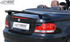 BMW 1-series E82 / E88 rear trunk spoiler UNPAINTED