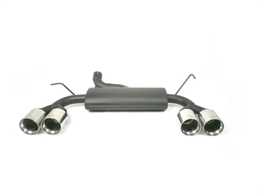 Jeep Wrangler Rear Muffler 4 Duplex Tips, Round 100mm