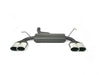 Jeep Wrangler Rear Muffler 4 Duplex Tips, Oval 220x80