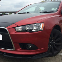 MITSUBISHI Lancer Sportback 2008+ Front Lip Splitter UNPAINTED