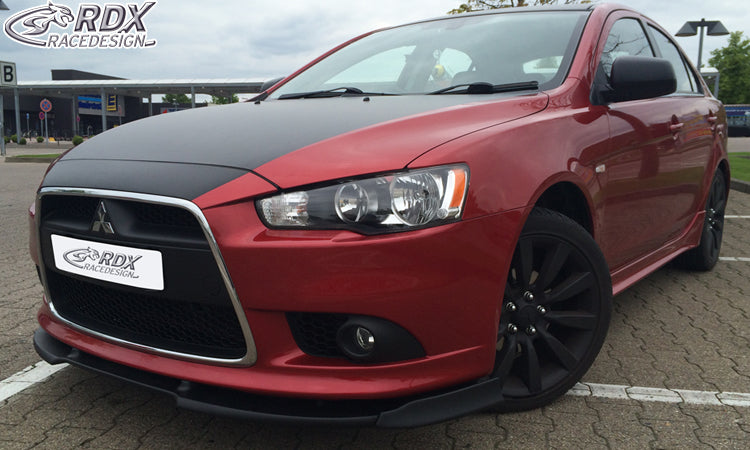 MITSUBISHI Lancer Sportback 2008+ Front Lip Splitter UNPAINTED