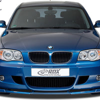 BMW 1-series E81 / E87 (M-package/M-Technic Frontbumper) Front Lip Splitter UNPAINTED