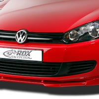 VW Golf 6 Front Lip Splitter UNPAINTED