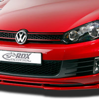 VW Golf 6 GTD, GTI Front Lip Splitter UNPAINTED