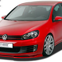 VW Golf 6 GTD, GTI Front Lip Splitter UNPAINTED