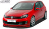 VW Golf 6 GTD, GTI Front Lip Splitter UNPAINTED