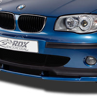 BMW 1-series E81 / E87 -2007 Front Lip Splitter UNPAINTED