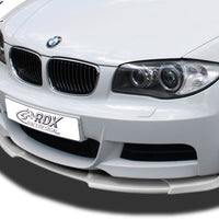 BMW 1-series E82 / E88 (M-Paket / M-Technik Frontbumper) Front Lip Splitter UNPAINTED