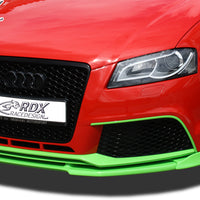 AUDI RS3 2011+ (3-doors + Sportback) Front Lip Splitter UNPAINTED