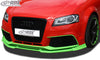 AUDI RS3 2011+ (3-doors + Sportback) Front Lip Splitter UNPAINTED