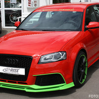 AUDI RS3 2011+ (3-doors + Sportback) Front Lip Splitter UNPAINTED