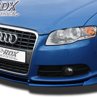 AUDI A4 8E B7 (S-Line Frontbumper) Front Lip Splitter UNPAINTED