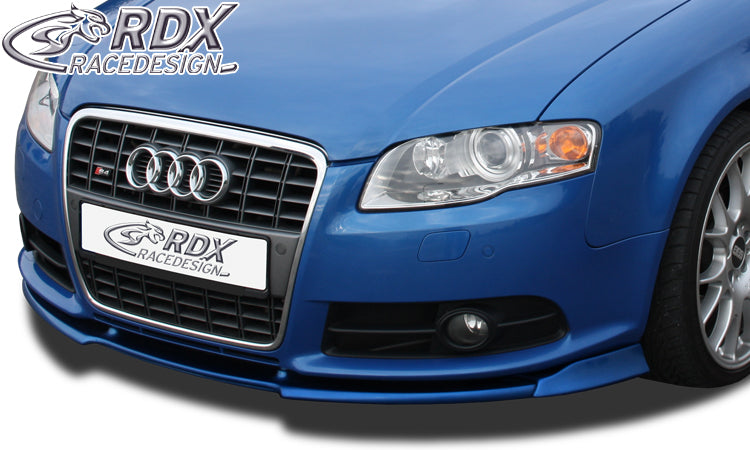 AUDI A4 B7 8H convertible 2005+ / S4 convertible 2005+ (S-Line- and S4-Frontbumper) Front Lip Splitter