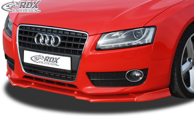 AUDI A5 -2011 (Coupe + convertible + Sportback, Normal Frontbumper) Front Lip Splitter