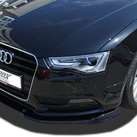 AUDI A5 2011+ (Coupe + convertible + Sportback, Normal Frontbumper) Front Lip Splitter