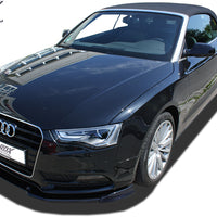 AUDI A5 2011+ (Coupe + convertible + Sportback, Normal Frontbumper) Front Lip Splitter