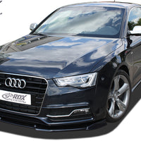 AUDI A5 2011+ / S5 (Coupe + convertible + Sportback, S-Line- and S5-Frontbumper) Front Lip Splitter