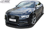 AUDI A5 2011+ / S5 (Coupe + convertible + Sportback, S-Line- and S5-Frontbumper) Front Lip Splitter