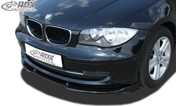 BMW 1-series E81 / E87 2007+ Front Lip Splitter UNPAINTED