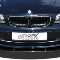 BMW 1-series E81 / E87 2007+ Front Lip Splitter UNPAINTED