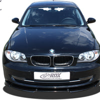 BMW 1-series E81 / E87 2007+ Front Lip Splitter UNPAINTED