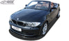 BMW 1-series E82 / E88 Front Lip Splitter UNPAINTED