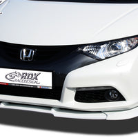 HONDA Civic 2012+ Front Lip Splitter UNPAINTED