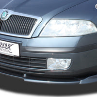 SKODA Octavia 2 Typ 1Z -2008 (not RS) Front Lip Splitter UNPAINTED