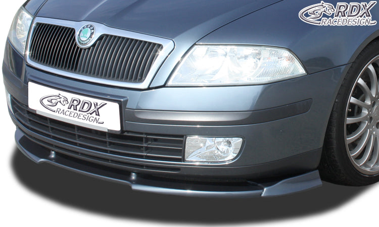 SKODA Octavia 2 Typ 1Z -2008 (not RS) Front Lip Splitter UNPAINTED